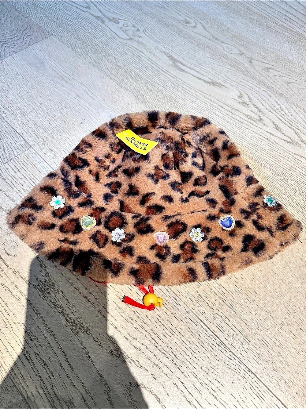 Super Smalls Jungle Jeweled Bucket Hat Kids Leopard Print